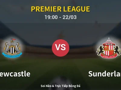 Kết Quả: Newcastle 1-2 Sunderland – Highlight & Bàn Thắng | Premier League