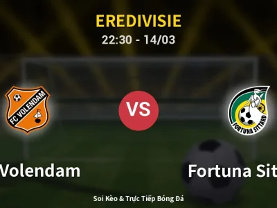 Soi Kèo FC Volendam vs Fortuna Sittard – 22:30 14/03 | Nhận Định, Dự Đoán Tỷ Số
