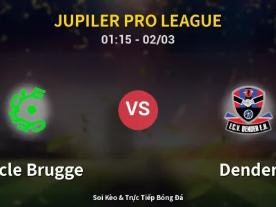 Kết Quả: Cercle Brugge 0-0 Dender – Highlight & Bàn Thắng | Jupiler Pro League