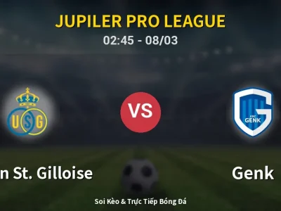 Kết Quả: Union St. Gilloise 2-1 Genk – Highlight & Bàn Thắng | Jupiler Pro League