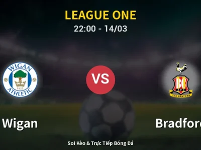 Soi Kèo Wigan vs Bradford – 22:00 14/03 | Nhận Định, Dự Đoán Tỷ Số