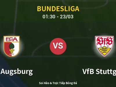 Kết Quả: FC Augsburg 2-5 VfB Stuttgart – Highlight & Bàn Thắng | Bundesliga