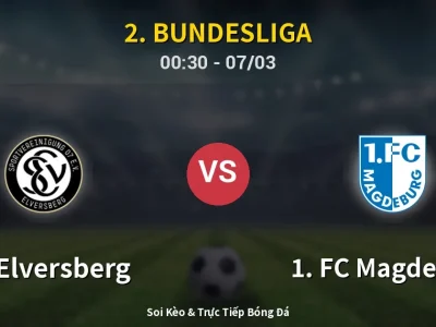 Kết Quả: SV Elversberg 1-0 1. FC Magdeburg – Highlight & Bàn Thắng | 2. Bundesliga