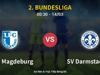 🔴 Trực Tiếp: 1. FC Magdeburg 0-0 SV Darmstadt 98 – Link Xem 2. Bundesliga (Full HD)