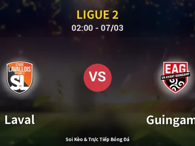 Kết Quả: Laval 2-2 Guingamp – Highlight & Bàn Thắng | Ligue 2