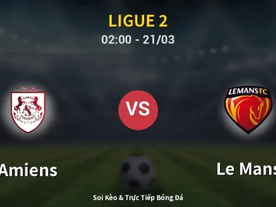 Kết Quả: Amiens 3-4 Le Mans – Highlight & Bàn Thắng | Ligue 2