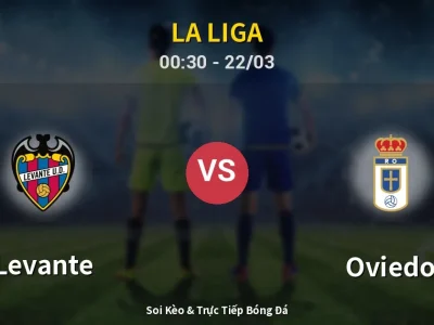 Kết Quả: Levante 4-2 Oviedo – Highlight & Bàn Thắng | La Liga