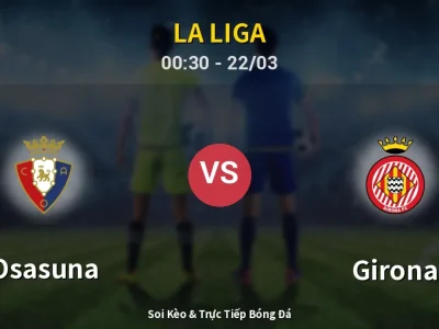 Kết Quả: Osasuna 1-0 Girona – Highlight & Bàn Thắng | La Liga