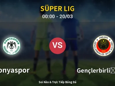 Kết Quả: Konyaspor 1-0 Gençlerbirliği S.K. – Highlight & Bàn Thắng | Süper Lig