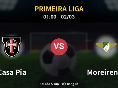 Kết Quả: Casa Pia 1-1 Moreirense – Highlight & Bàn Thắng | Primeira Liga