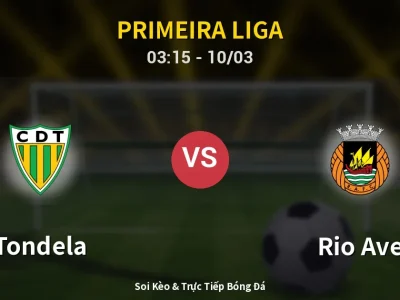 Kết Quả: Tondela 0-1 Rio Ave – Highlight & Bàn Thắng | Primeira Liga