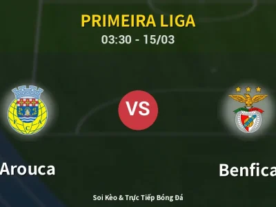 Kết Quả: Arouca 1-2 Benfica – Highlight & Bàn Thắng | Primeira Liga