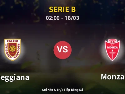 Kết Quả: Reggiana 0-0 Monza – Highlight & Bàn Thắng | Serie B