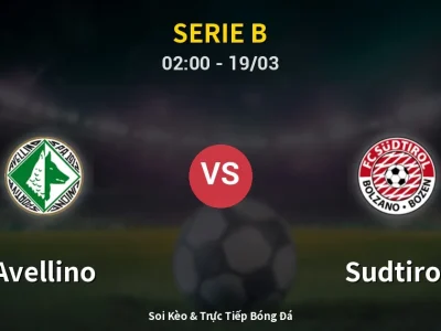 Kết Quả: Avellino 3-2 Sudtirol – Highlight & Bàn Thắng | Serie B