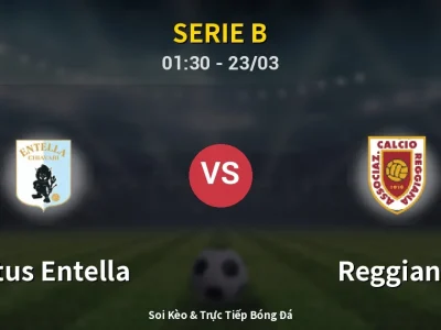 Kết Quả: Virtus Entella 3-0 Reggiana – Highlight & Bàn Thắng | Serie B