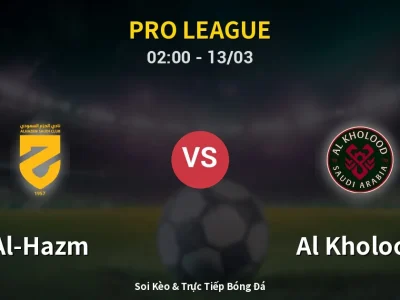 Kết Quả: Al-Hazm 2-1 Al Kholood – Highlight & Bàn Thắng | Pro League