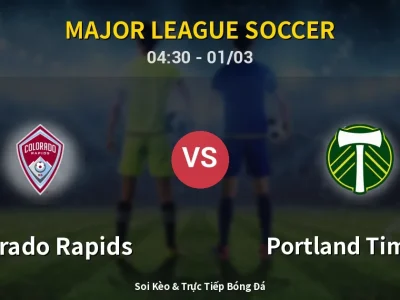 Kết Quả: Colorado Rapids 2-0 Portland Timbers – Highlight & Bàn Thắng | Major League Soccer