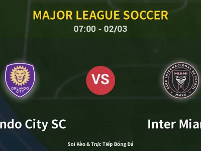 Kết Quả: Orlando City SC 2-4 Inter Miami – Highlight & Bàn Thắng | Major League Soccer