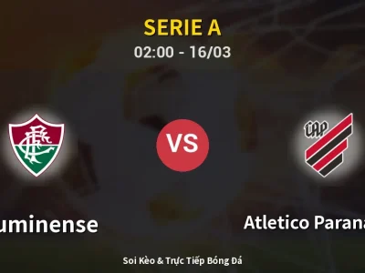 🔴 Trực Tiếp: Fluminense 1-1 Atletico Paranaense – Link Xem Serie A (Full HD)