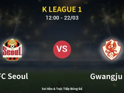 Kết Quả: FC Seoul 5-0 Gwangju FC – Highlight & Bàn Thắng | K League 1