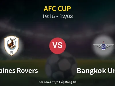 🔴 Trực Tiếp: Tampines Rovers 1-2 Bangkok United – Link Xem AFC Cup (Full HD)
