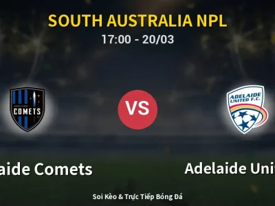 Kết Quả: Adelaide Comets 0-1 Adelaide United II – Highlight & Bàn Thắng | South Australia NPL