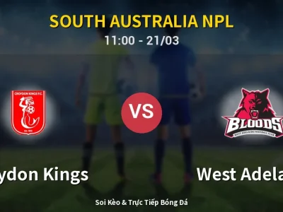 Kết Quả: Croydon Kings 1-2 West Adelaide – Highlight & Bàn Thắng | South Australia NPL