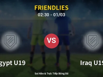 Kết Quả: Egypt U19 1-0 Iraq U19 – Highlight & Bàn Thắng | Friendlies