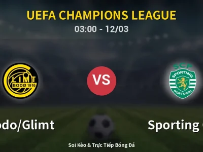 Kết Quả: Bodo/Glimt 3-0 Sporting CP – Highlight & Bàn Thắng | UEFA Champions League
