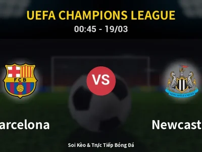 Kết Quả: Barcelona 7-2 Newcastle – Highlight & Bàn Thắng | UEFA Champions League