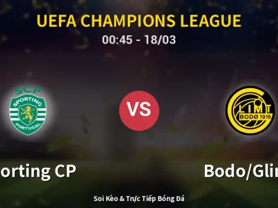 Kết Quả: Sporting CP 5-0 Bodo/Glimt – Highlight & Bàn Thắng | UEFA Champions League