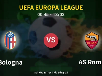 Kết Quả: Bologna 1-1 AS Roma – Highlight & Bàn Thắng | UEFA Europa League