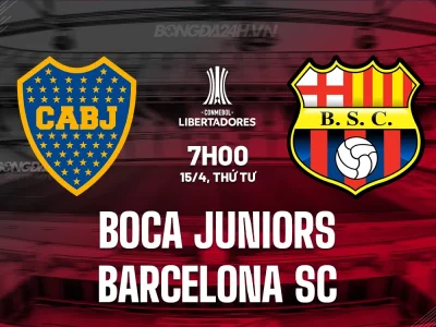 Boca Juniors vs Barcelona SC: Đại chiến Copa Libertadores, liệu Barca Ecuador có gây sốc?