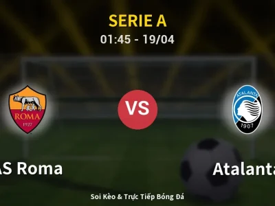 Kết Quả: AS Roma 1-1 Atalanta – Highlight & Bàn Thắng | Serie A