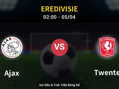 Kết Quả: Ajax 1-2 Twente – Highlight & Bàn Thắng | Eredivisie