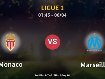 Kết Quả: Monaco 2-1 Marseille – Highlight & Bàn Thắng | Ligue 1