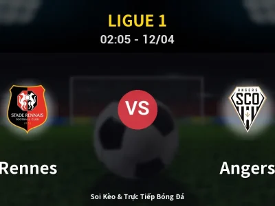 🔴 Trực Tiếp: Rennes 0-0 Angers – Link Xem Ligue 1 (Full HD)