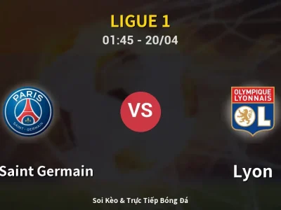 Kết Quả: Paris Saint Germain 1-2 Lyon – Highlight & Bàn Thắng | Ligue 1