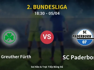 Soi Kèo SpVgg Greuther Fürth vs SC Paderborn 07 – 18:30 05/04 | Nhận Định, Dự Đoán Tỷ Số
