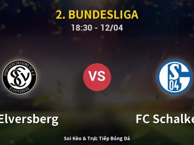 Soi Kèo SV Elversberg vs FC Schalke 04 – 18:30 12/04 | Nhận Định, Dự Đoán Tỷ Số