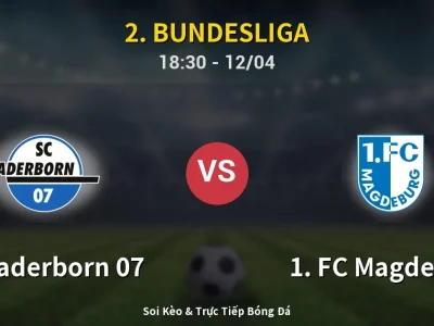 🔴 Trực Tiếp: SC Paderborn 07 3-2 1. FC Magdeburg – Link Xem 2. Bundesliga (Full HD)