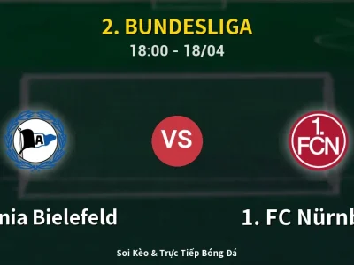 Soi Kèo Arminia Bielefeld vs 1. FC Nürnberg – 18:00 18/04 | Nhận Định, Dự Đoán Tỷ Số