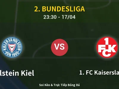 Soi Kèo Holstein Kiel vs 1. FC Kaiserslautern – 23:30 17/04 | Nhận Định, Dự Đoán Tỷ Số