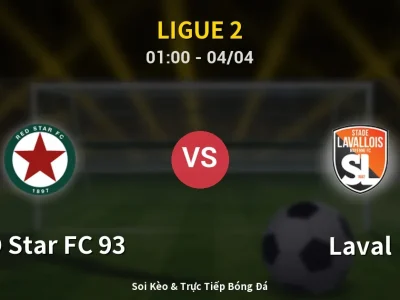 Kết Quả: RED Star FC 93 0-0 Laval – Highlight & Bàn Thắng | Ligue 2