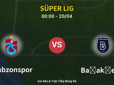 Kết Quả: Trabzonspor 1-1 Başakşehir – Highlight & Bàn Thắng | Süper Lig