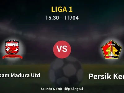 Soi Kèo Persepam Madura Utd vs Persik Kediri – 15:30 11/04 | Nhận Định, Dự Đoán Tỷ Số