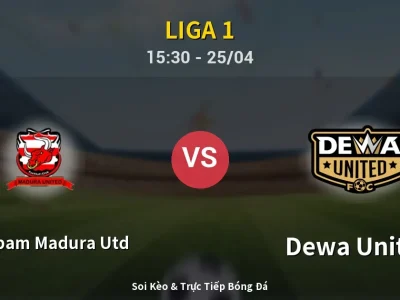 Soi Kèo Persepam Madura Utd vs Dewa United – 15:30 25/04 | Nhận Định, Dự Đoán Tỷ Số