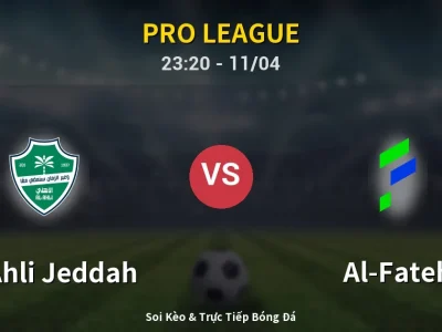 Soi Kèo Al-Ahli Jeddah vs Al-Fateh – 23:20 11/04 | Nhận Định, Dự Đoán Tỷ Số