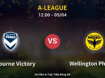 🔴 Trực Tiếp: Melbourne Victory 0-0 Wellington Phoenix – Link Xem A-League (Full HD)