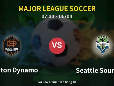 Kết Quả: Houston Dynamo 0-1 Seattle Sounders – Highlight & Bàn Thắng | Major League Soccer